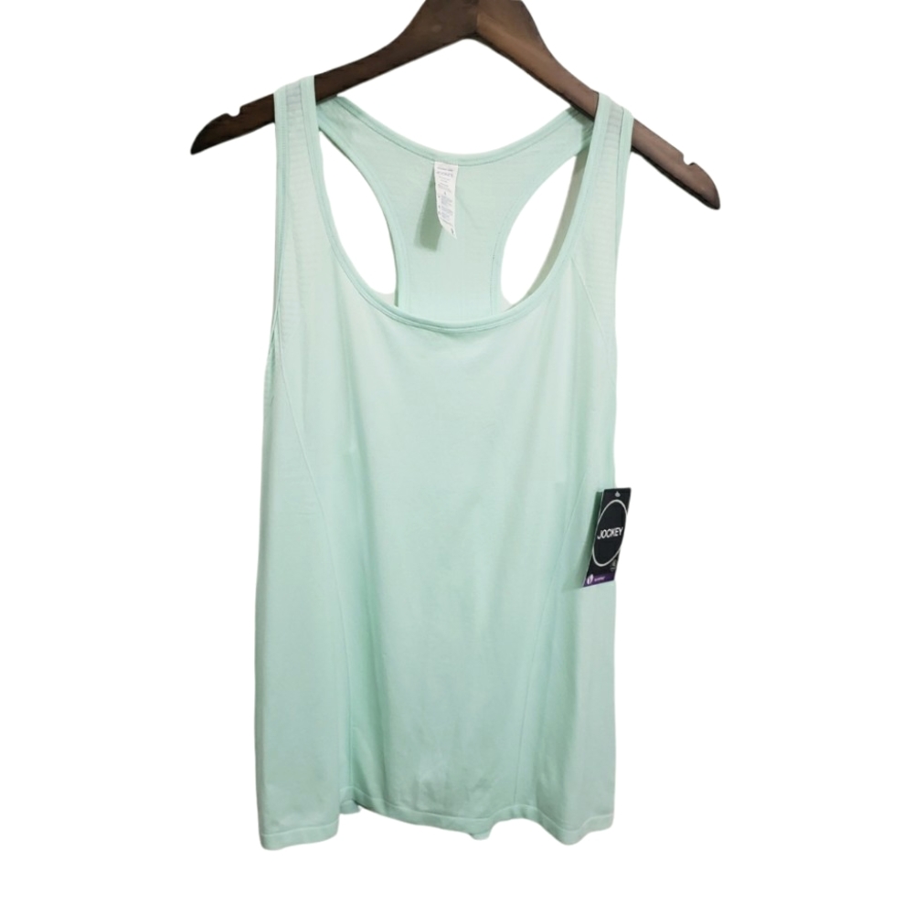 Jockey Seamfree Racerback Tank Top Size Large NWT